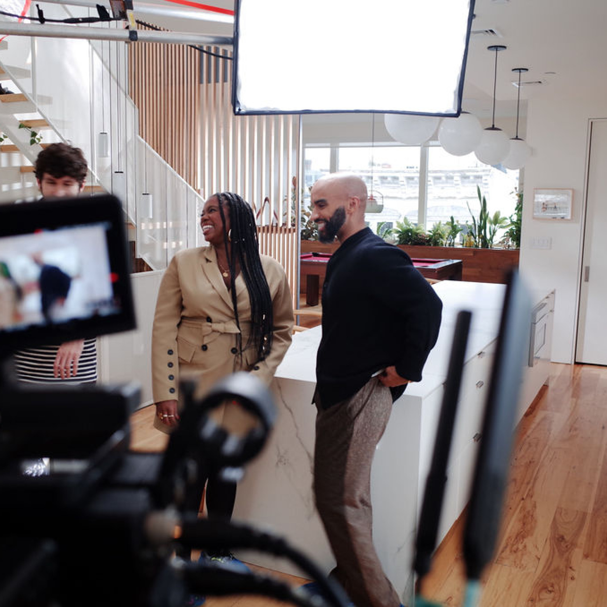 Film production at Casa Caeli