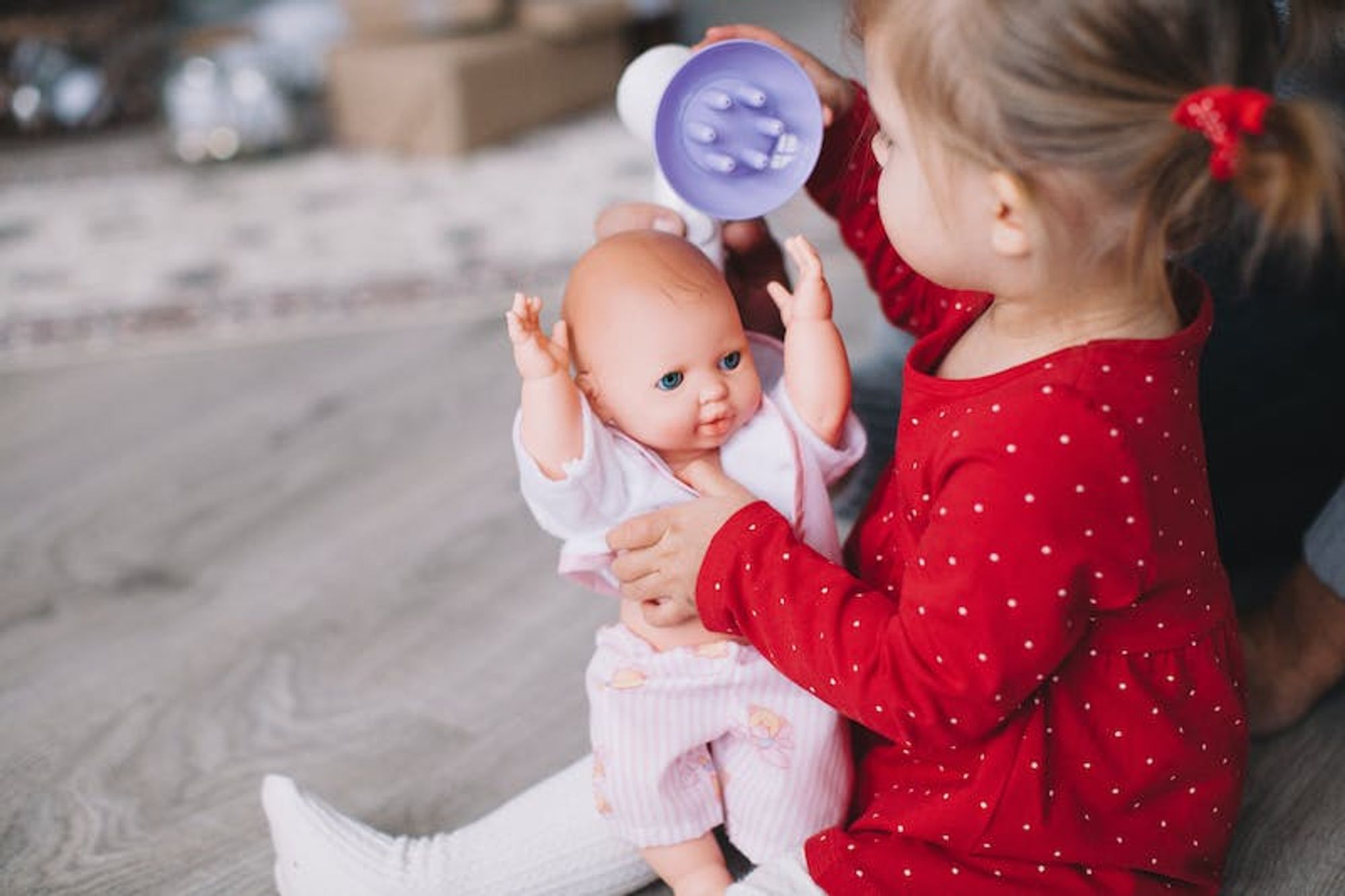 diaper changing competition at rooftop baby shower