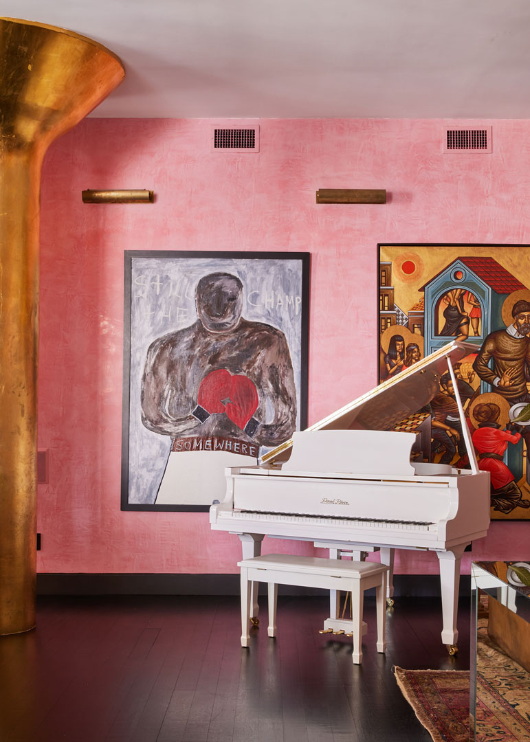 Casa Maxima Living Space with Piano Casa Maxima Living Space with Piano
