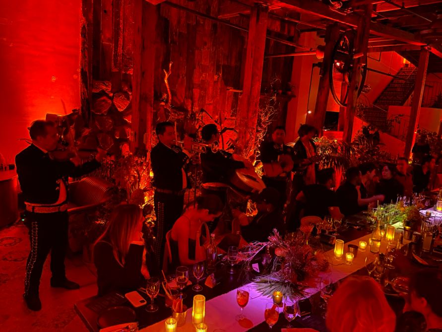 cocoon casa duende wedding event red lights cocoon casa duende wedding event red lights